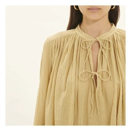 New Cigar Blouse | Sand - Image 5