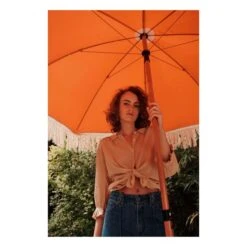 Polka Dot Blouse - Women’s Collection | Peach -Best Cloths Shop unnamed file 671