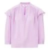 Aria Cotton Poplin Blouse | Lilac -Best Cloths Shop unnamed file 674