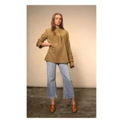 Hohai Blouse | Khaki -Best Cloths Shop unnamed file 681