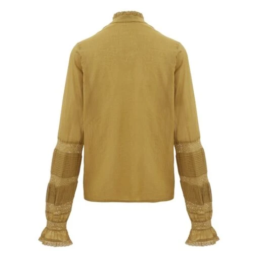 Hohai Blouse | Khaki - Image 5