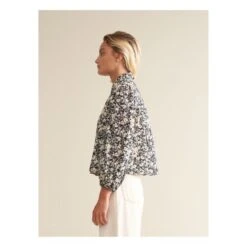 Bellerose Howland Blouse - Women’s Collection | Grey -Best Cloths Shop unnamed file 690