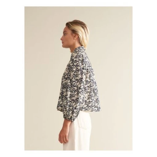 Bellerose Howland Blouse - Women’s Collection | Grey - Image 3