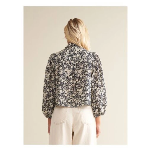 Bellerose Howland Blouse - Women’s Collection | Grey - Image 6