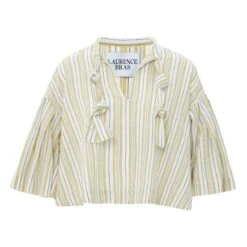 Kite Striped Blouse | Yellow