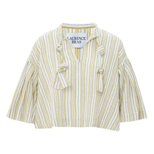 Kite Striped Blouse | Yellow