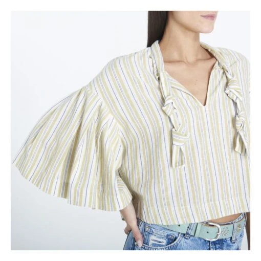 Kite Striped Blouse | Yellow - Image 4
