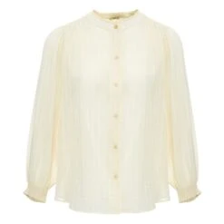 Amalia Blouse | Ecru