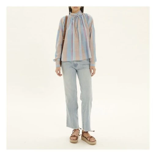 Wheel Blouse | Blue - Image 2