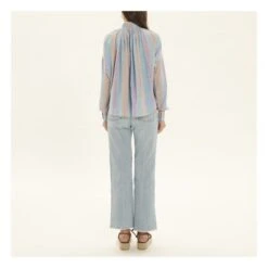 Wheel Blouse | Blue -Best Cloths Shop unnamed file 717