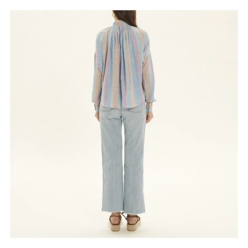 Wheel Blouse | Blue - Image 3