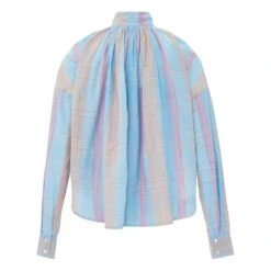 Wheel Blouse | Blue -Best Cloths Shop unnamed file 718
