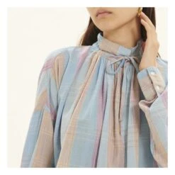 Wheel Blouse | Blue -Best Cloths Shop unnamed file 719