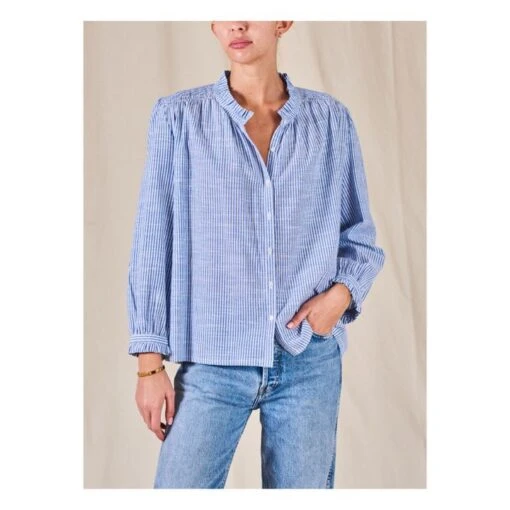 Chrissie Blouse | Blue - Image 2