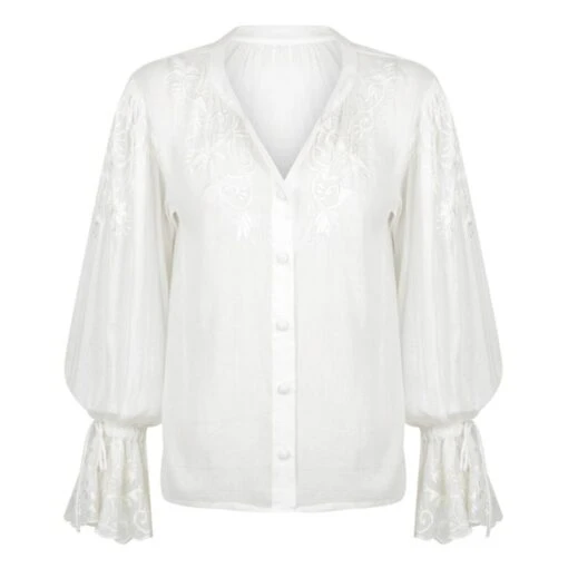 Posey Blouse | White
