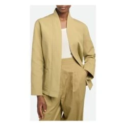 Vanessa Bruno Terenzio Belt Jacket | Khaki -Best Cloths Shop unnamed file 76