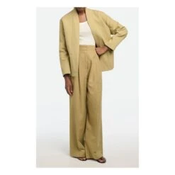 Vanessa Bruno Terenzio Belt Jacket | Khaki -Best Cloths Shop unnamed file 78