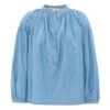 Vanessa Bruno Nipoa Chambray Blouse | Blue -Best Cloths Shop unnamed file 783