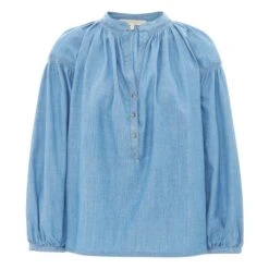 Vanessa Bruno Nipoa Chambray Blouse | Blue