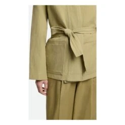 Vanessa Bruno Terenzio Belt Jacket | Khaki -Best Cloths Shop unnamed file 79