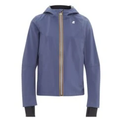 K-Way Jacko Bonded Rain Jacket | Grey Blue