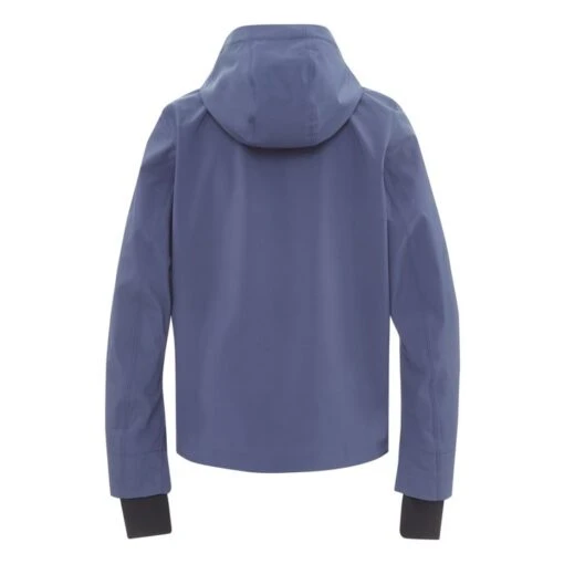 K-Way Jacko Bonded Rain Jacket | Grey Blue - Image 2
