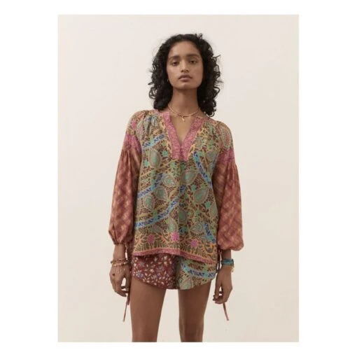 Canar Blouse | Pink - Image 2