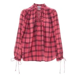 New Cigar Striped Blouse | Pink