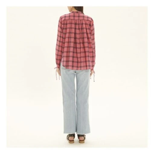 New Cigar Striped Blouse | Pink - Image 3