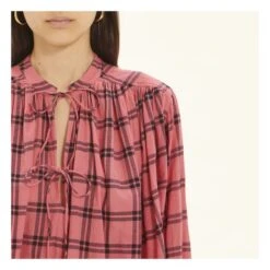 New Cigar Striped Blouse | Pink -Best Cloths Shop unnamed file 830