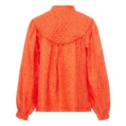 Stella Nova Amalie Silk Blouse | Orange -Best Cloths Shop unnamed file 848