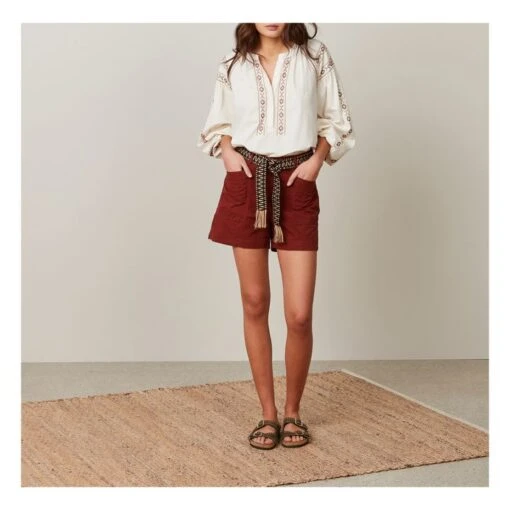 Hartford Hima Blouse | Ecru - Image 2