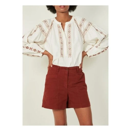 Hartford Hima Blouse | Ecru - Image 3