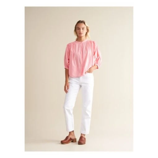 Bellerose Ink Blouse - Women's Collection | Pink - Image 2