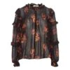 ULLA JOHNSON Miray Silk Blouse | Black -Best Cloths Shop unnamed file 912