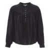 Delilah Cotton Poplin Blouse | Black -Best Cloths Shop unnamed file 948