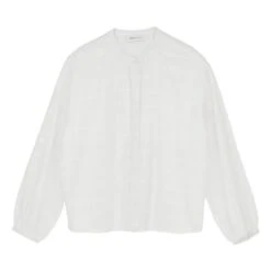 Cilla Organic Cotton Blouse | White