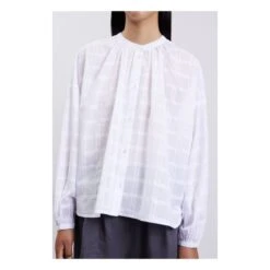Cilla Organic Cotton Blouse | White -Best Cloths Shop unnamed file 967